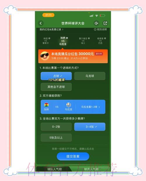 世界杯竞猜攻略：如何挑选最优质的竞猜平台